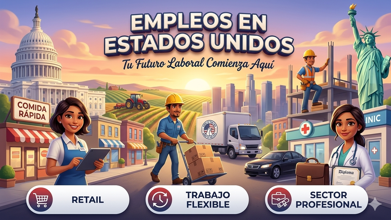 Oportunidades de empleo en Estados Unidos