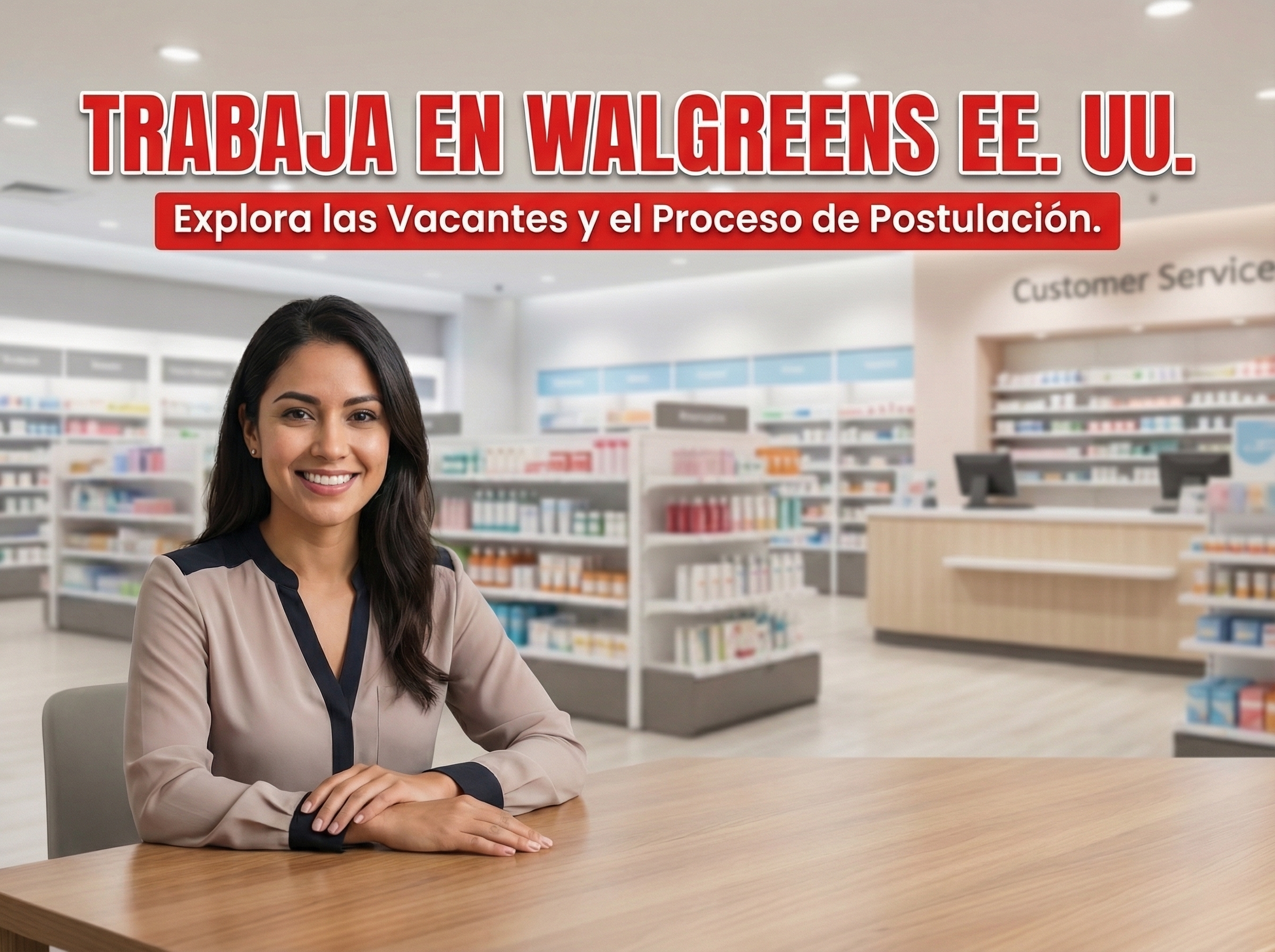 Trabajar en farmacias Walgreens en Estados Unidos